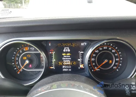 2021 Jeep Wrangler Unlimited Sahara 4X4 из США, поврежденный, VIN 1C4HJXEN9MW506930